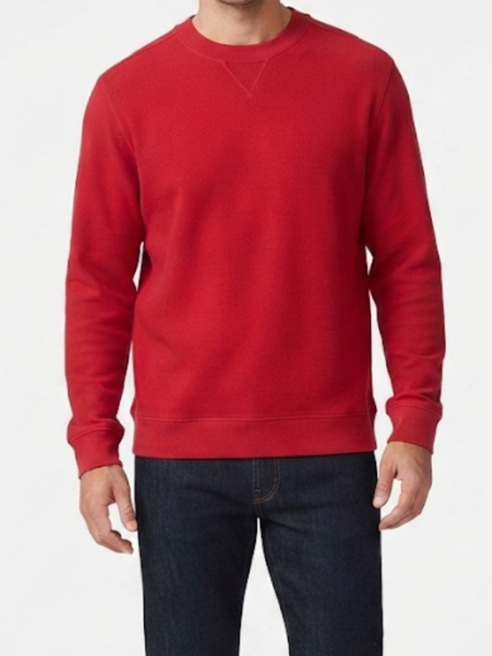 Callaway Red Crewneck Long Sleeve Sweatshirt - Men's Size Large